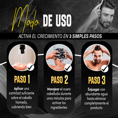 TIRANIDOS - SHAMPOO ANTICAIDAS CAPILAR.